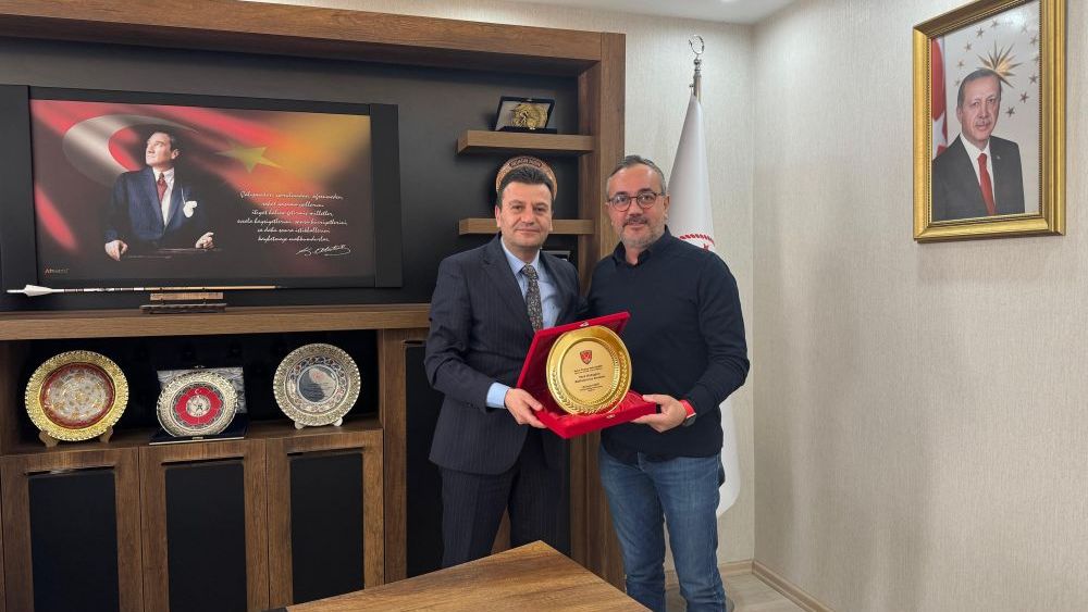 THF Başkanı Çakır'dan Şahin'e ziyaret